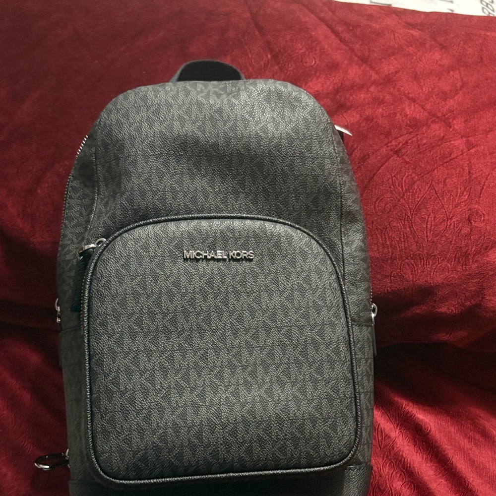 Michael Kors Charcoal Backpack for Men